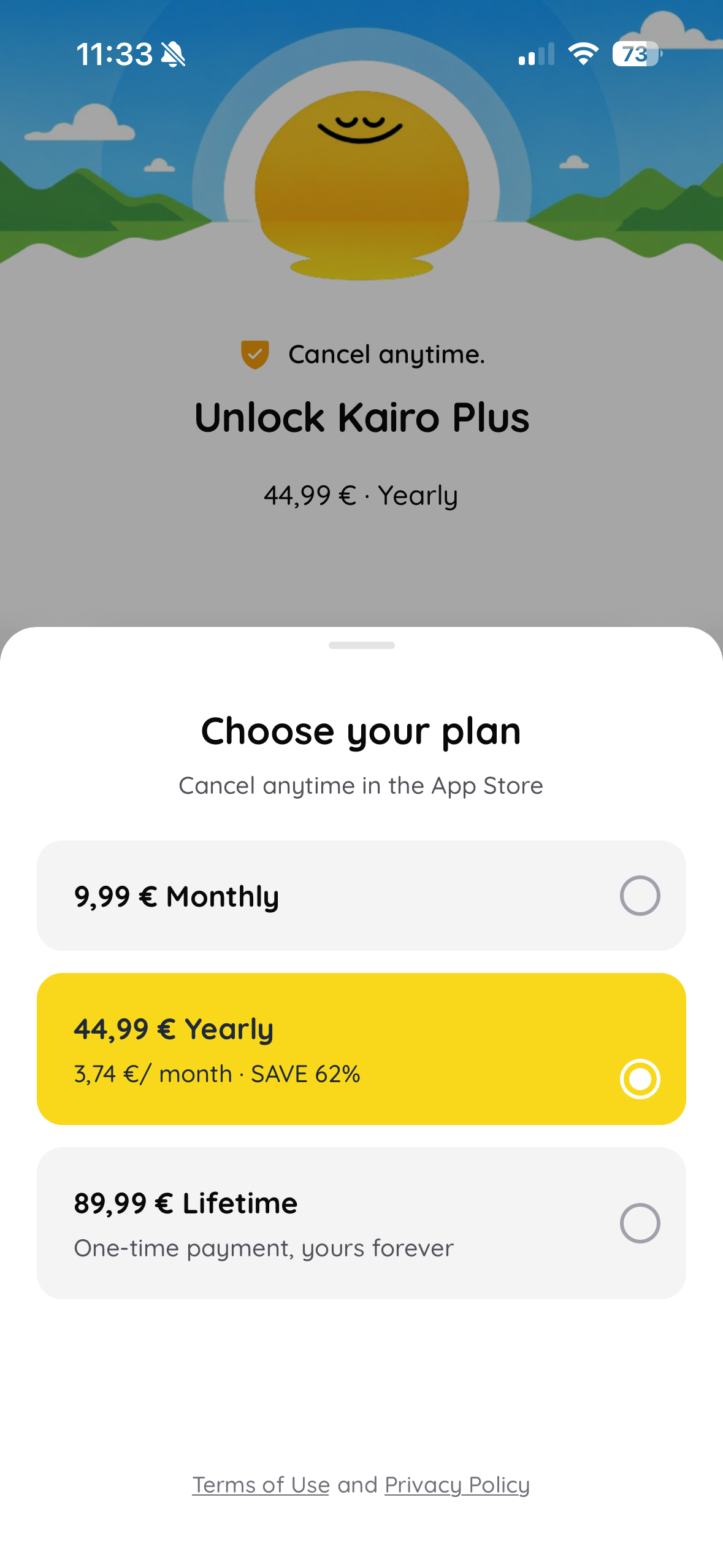Kairo: Alarm & Sleep Tracker — paywall 2